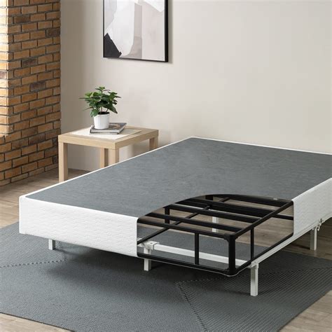 do you get metal frame for mattress and box spring|box spring bed frame queen.